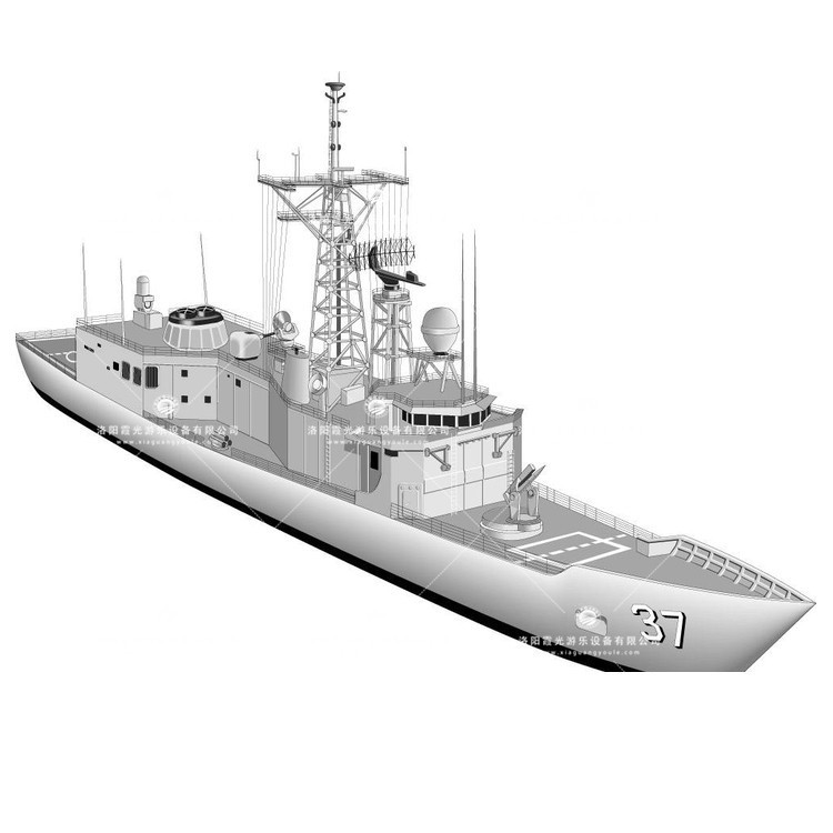 翰林镇充气侦查船模型