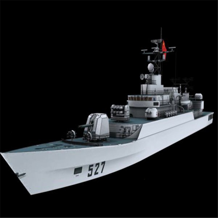 翰林镇3d护卫舰模型